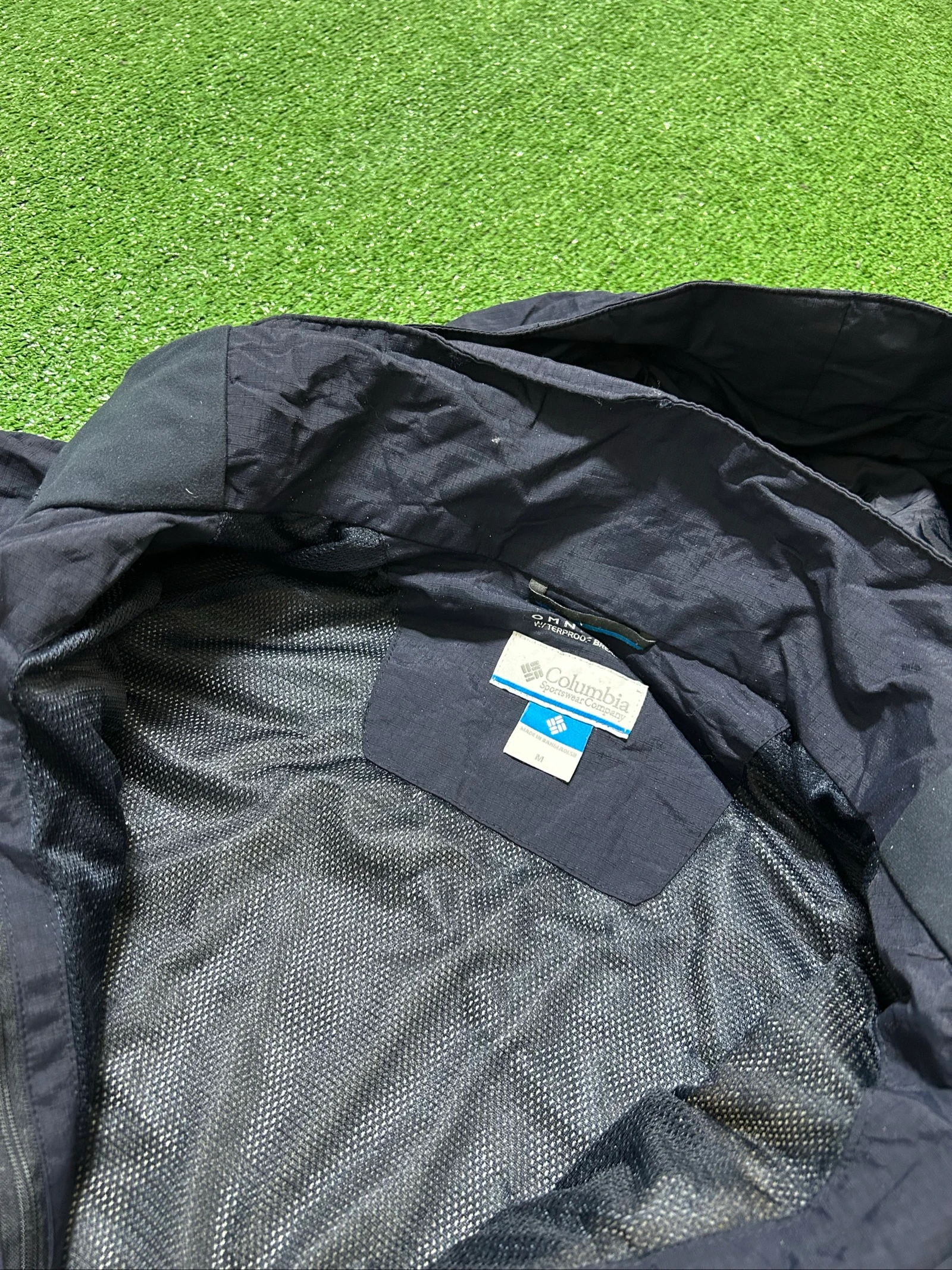 Veste classique vintage Columbia Omni Tech des années 00 avec grand logo – photo 5